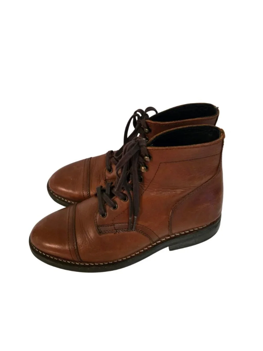 Thursday Boot Company The Captain Everyday Brown Leather Boots Size 6.5W